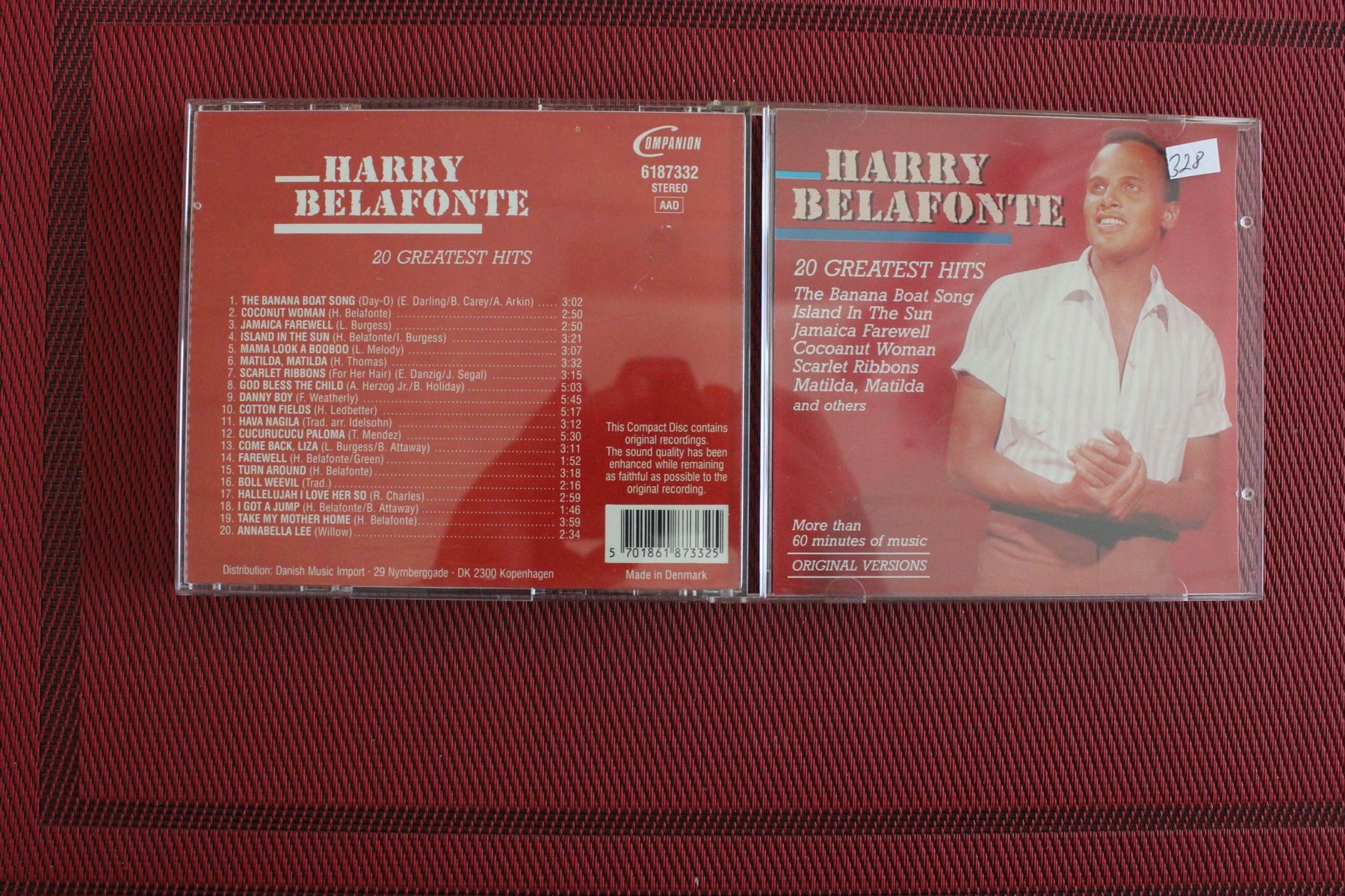 CD: Harry Belafonte 20 greatest hits [CD] – Usato da Geroldswil venduto da CD-Verkauf-2022