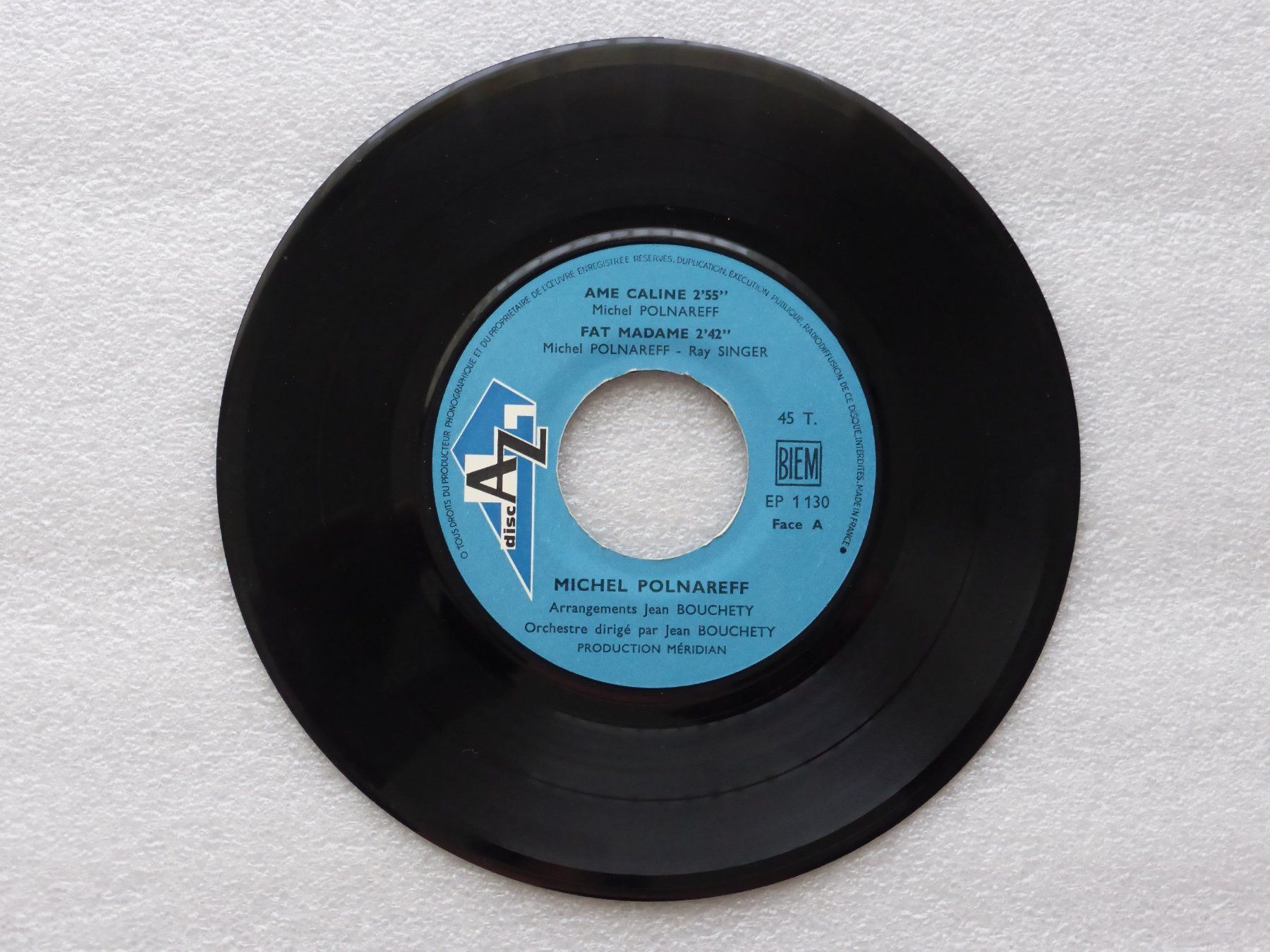 : Vinyl Single   EP   MICHEL POLNAREFF – Usato da Küssnacht am Rigi venduto da Mondkinder 1