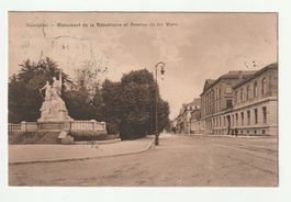 Postkarte 1913, Monument République, Avenue du Premier-Marsl