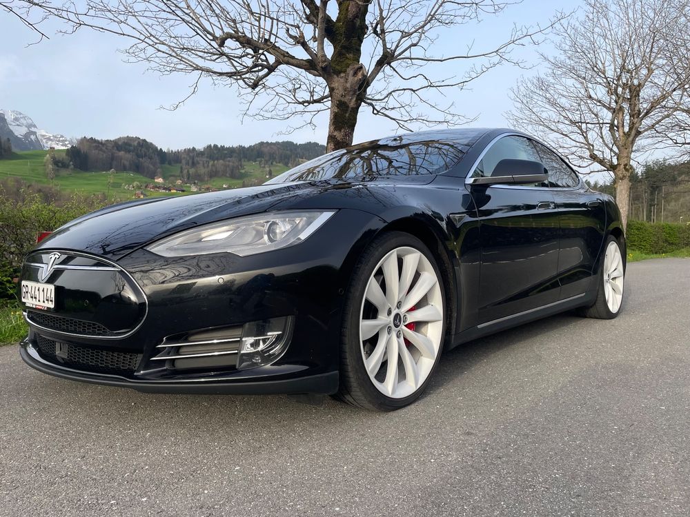 Tesla S 85 D P, free Supercharging, Batterie ersetzt