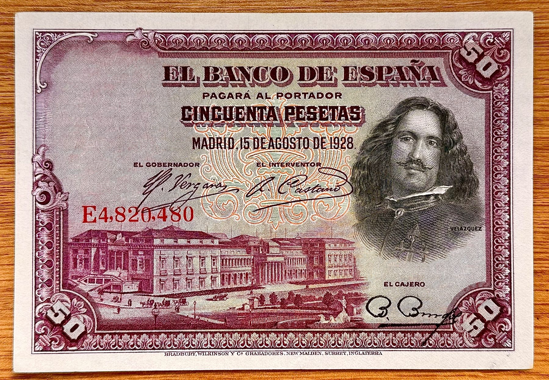 Banknoten: 50 Pesetas Spanien 1928 UNC!!! – Neu (gemäss Beschreibung) aus Oberentfelden von NunoLouro