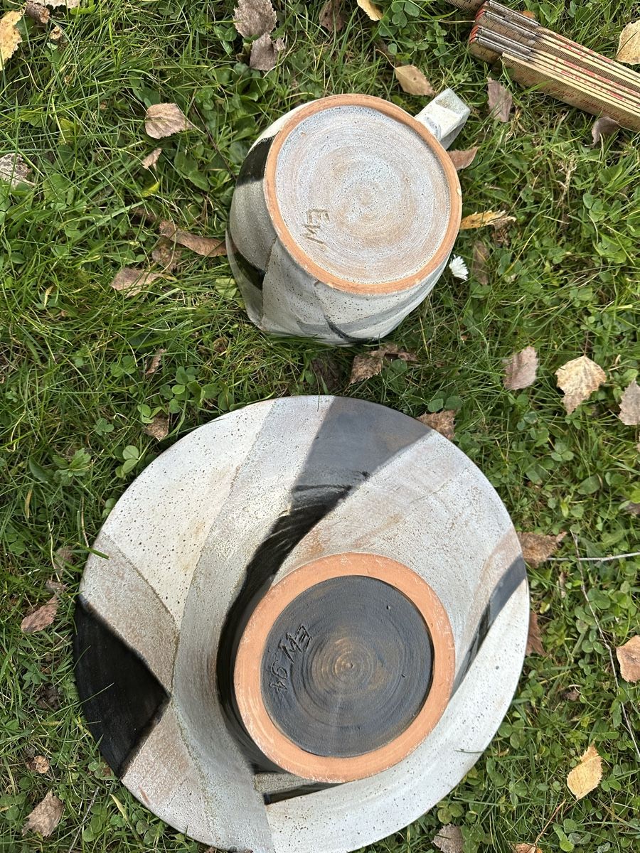 Set di piatti: Keramik Deko, Tasse mit Schüssel – Nuovo (secondo la descrizione) da Uster venduto da bek_v2ct 2