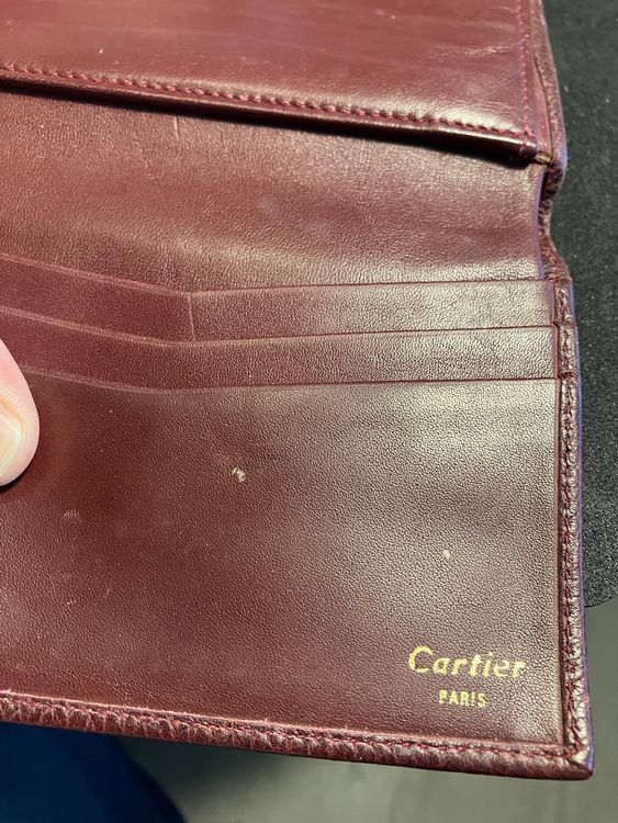 Portefeuille Ancien Pierre Balmain - Porte-cartes Et Monnaie - Marron - Occasion