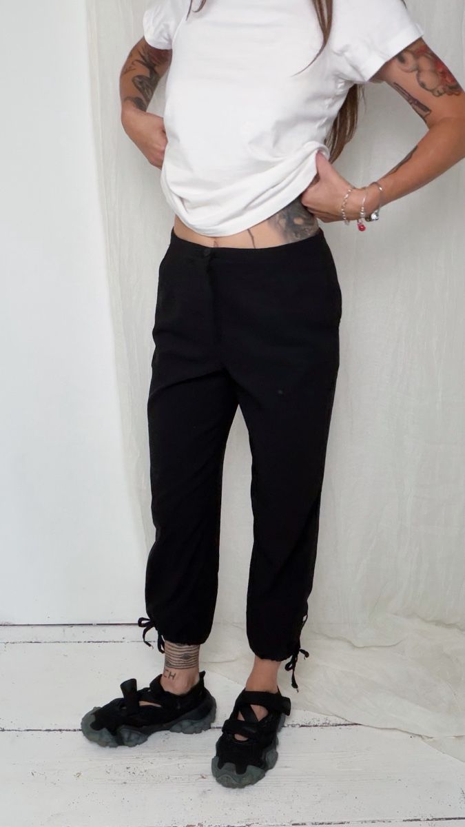 Hosen: Vintage Y2K black pants  – Gebraucht aus Knonau von Grapesvintage 2
