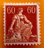  Nr.140 UNGESTEMPELT Helvetia mit Schwert 
