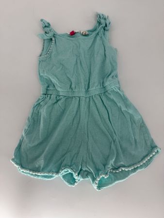 Jumpsuit für Mädchen Gr. 104 von Kids Bio Baumwolle