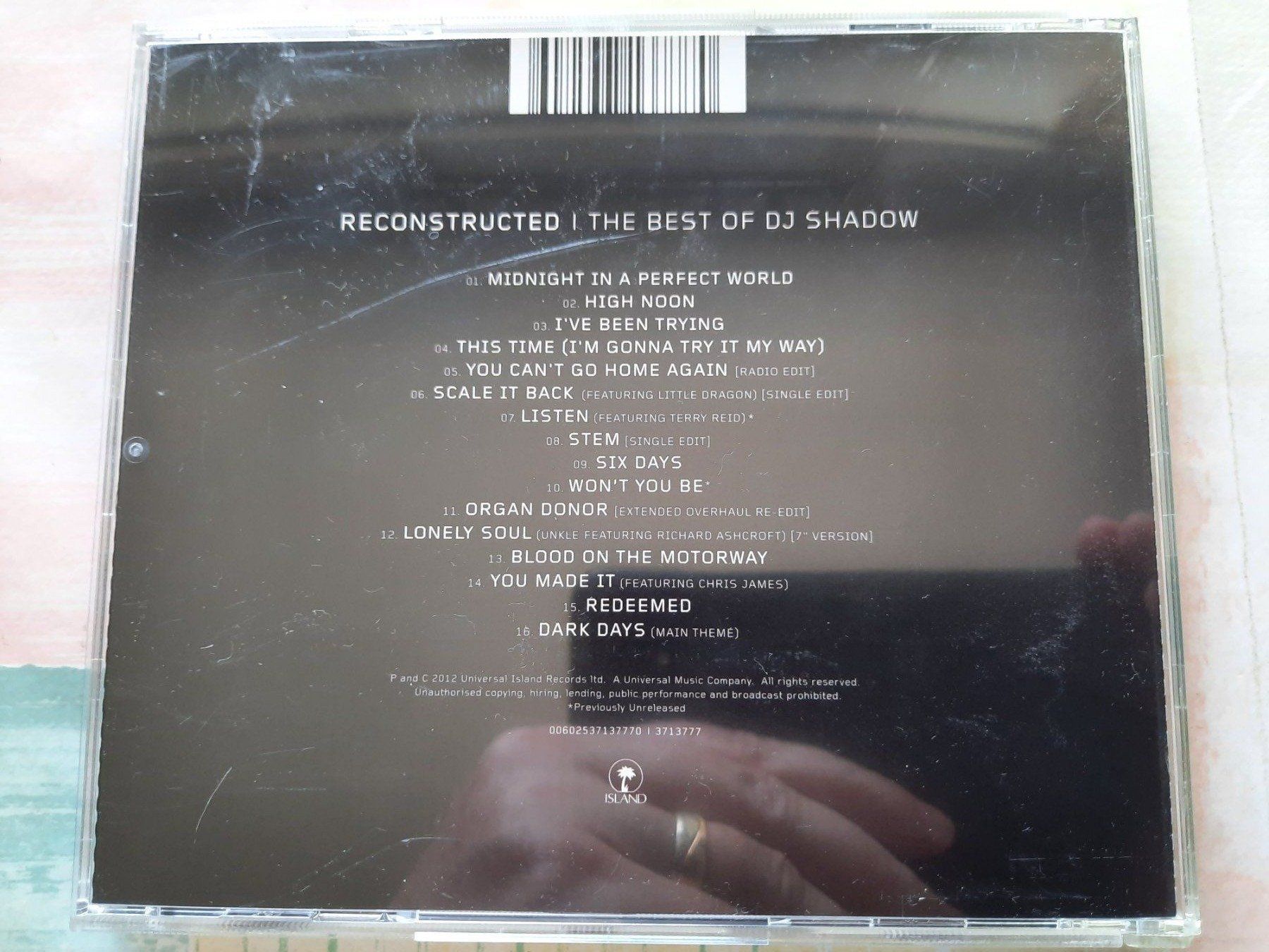 CDs: CD Reconstructed - The best of DJ Shadow – D'occasion à Pully par bro_n52j 1