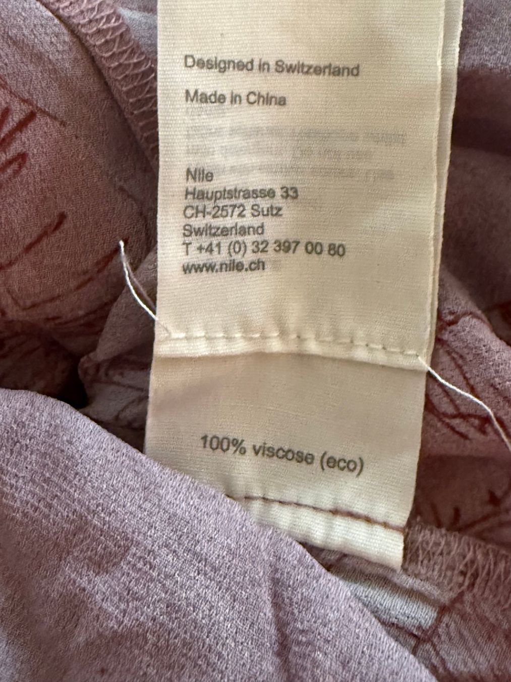 Nile Camicette: Nile Bluse Grösse S 100 % Viskose – Usato da Kirchdorf AG venduto da Coco0805 7