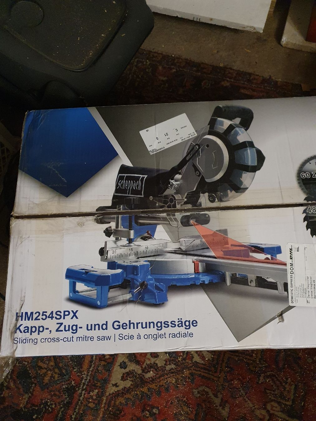 Scheppach Sägen: Scheppach HM 254 SPX mit UMF 1600 Untergestell – Neu (gemäss Beschreibung) aus Münsingen von wd65 2