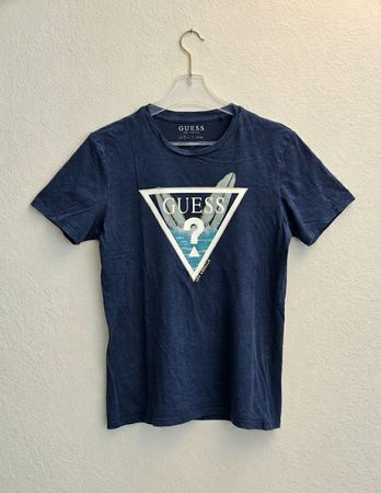 GUESS T-Shirt Navy (Grösse: S)