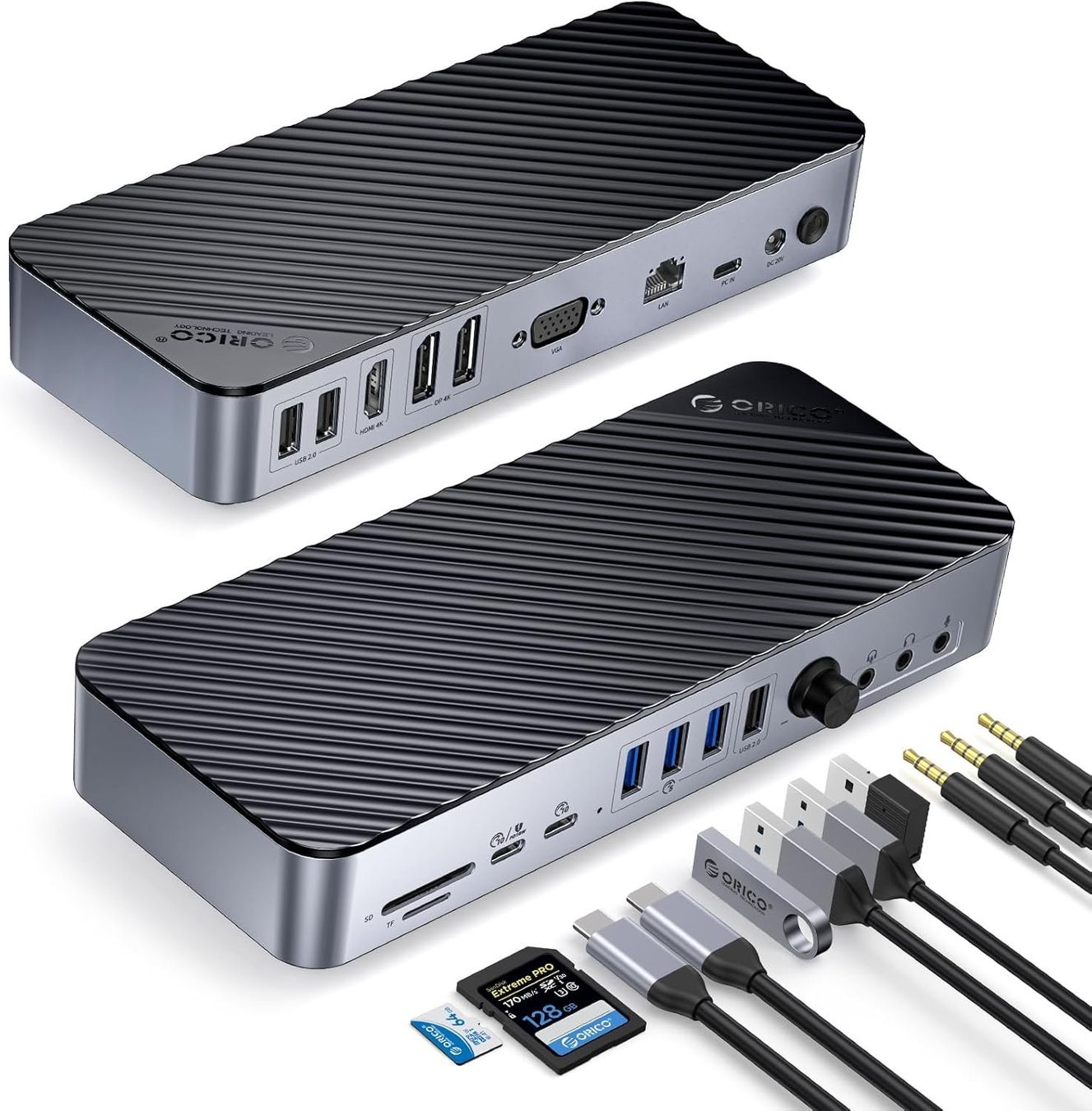 Docking station: Dockingstation with Power Delivery ORICO 20 in 1 – Usato da Bremgarten AG venduto da MrReefaven
