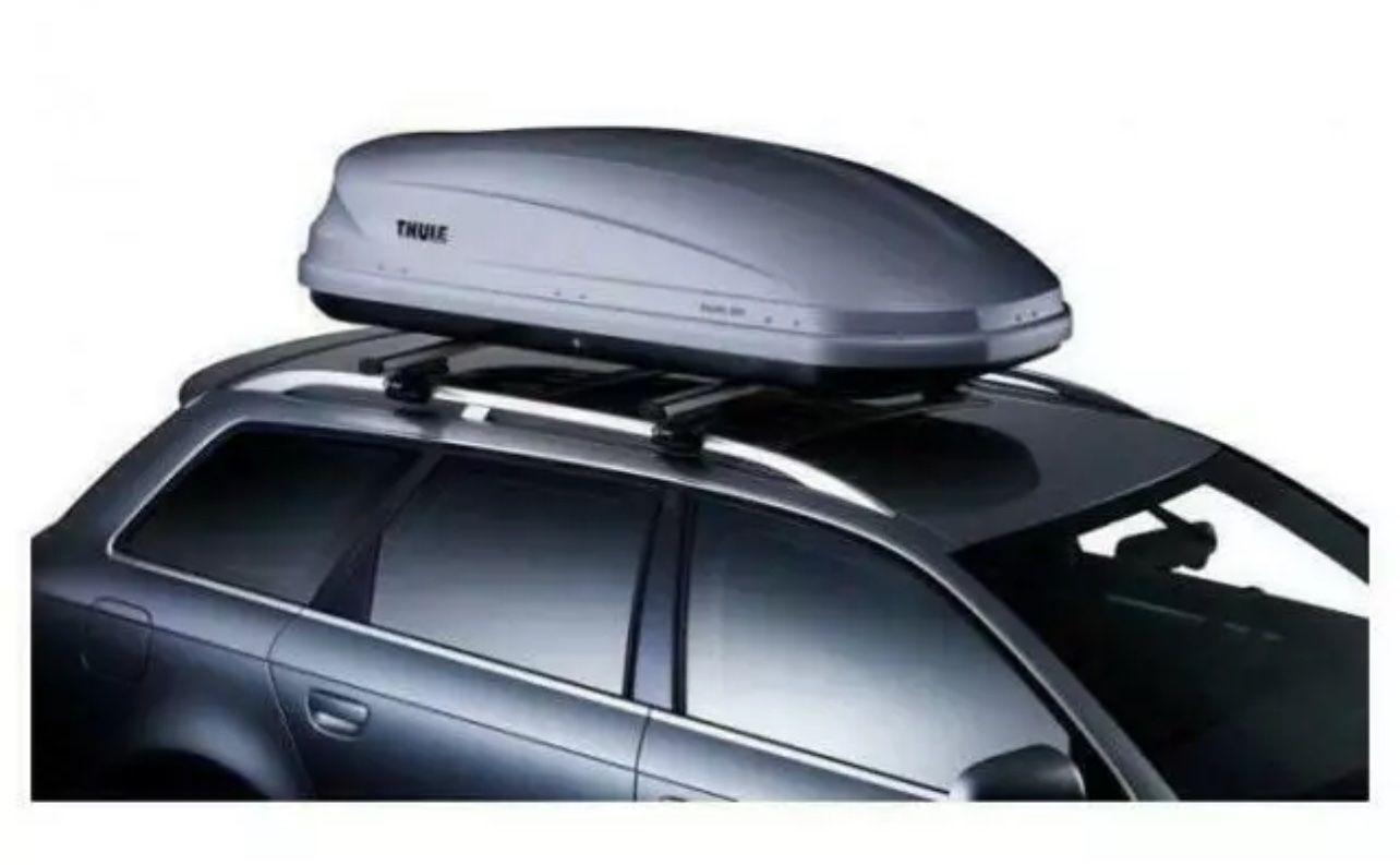 Thule Box da tetto: Dachbox Thule 410L. Pacific 200  MIETEN – Usato da Rümlang venduto da iSmartcamp 2