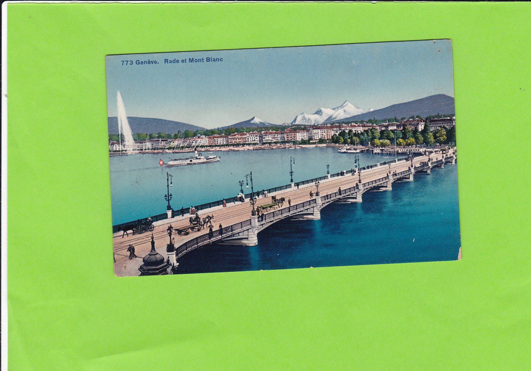 Cartoline postali: Genève-Rade – Usato da St. Peterzell venduto da neckertal