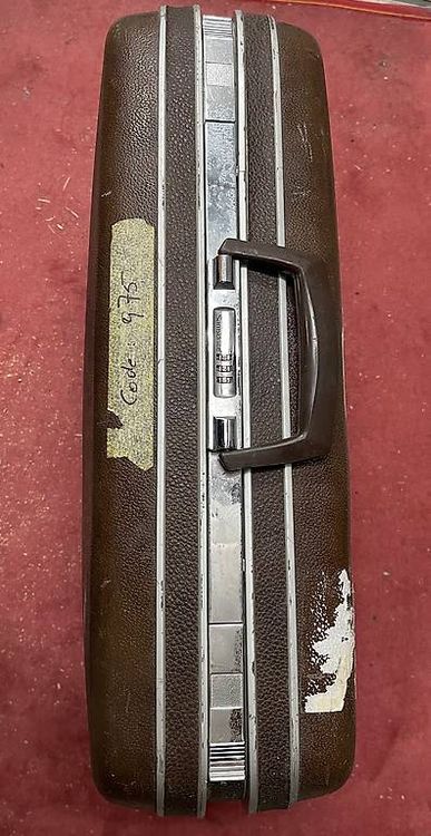 Malle De Voyage Vintage Samsonite – Bleue – Années 60 – Valise Cabine Rigide