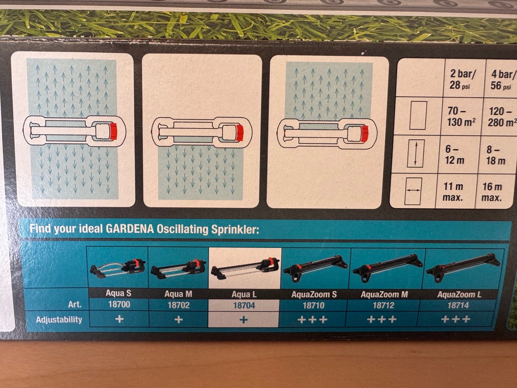 Gardena Tutti gli attrezzi: Gardena Bewässerung Regner Aqua L – Nuovo e nell'imballaggio originale da Birmensdorf ZH venduto da BurkisAG 2