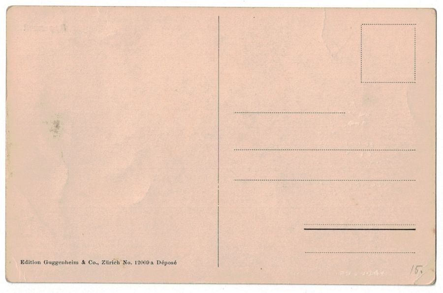 Cartoline postali: Appenzell, um 1925 (Guggenheim) – Usato da Frauenfeld venduto da POML 1