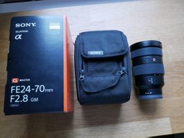 Sony FE 24-70mm F2.8 GM Objektiv defekt.