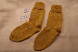 Handgestr.Wollsocken 6 Fach  Gr.30/31    (603)
