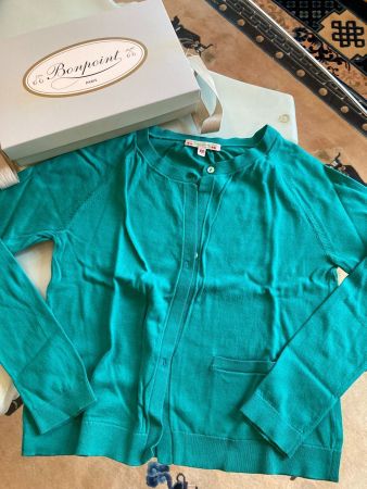 BONPOINT CARDIGAN, GR. 12 JAHRE, SO LEICHT UND EDEL!