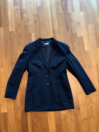Blazer schwarz gefüttert, Grösse 38