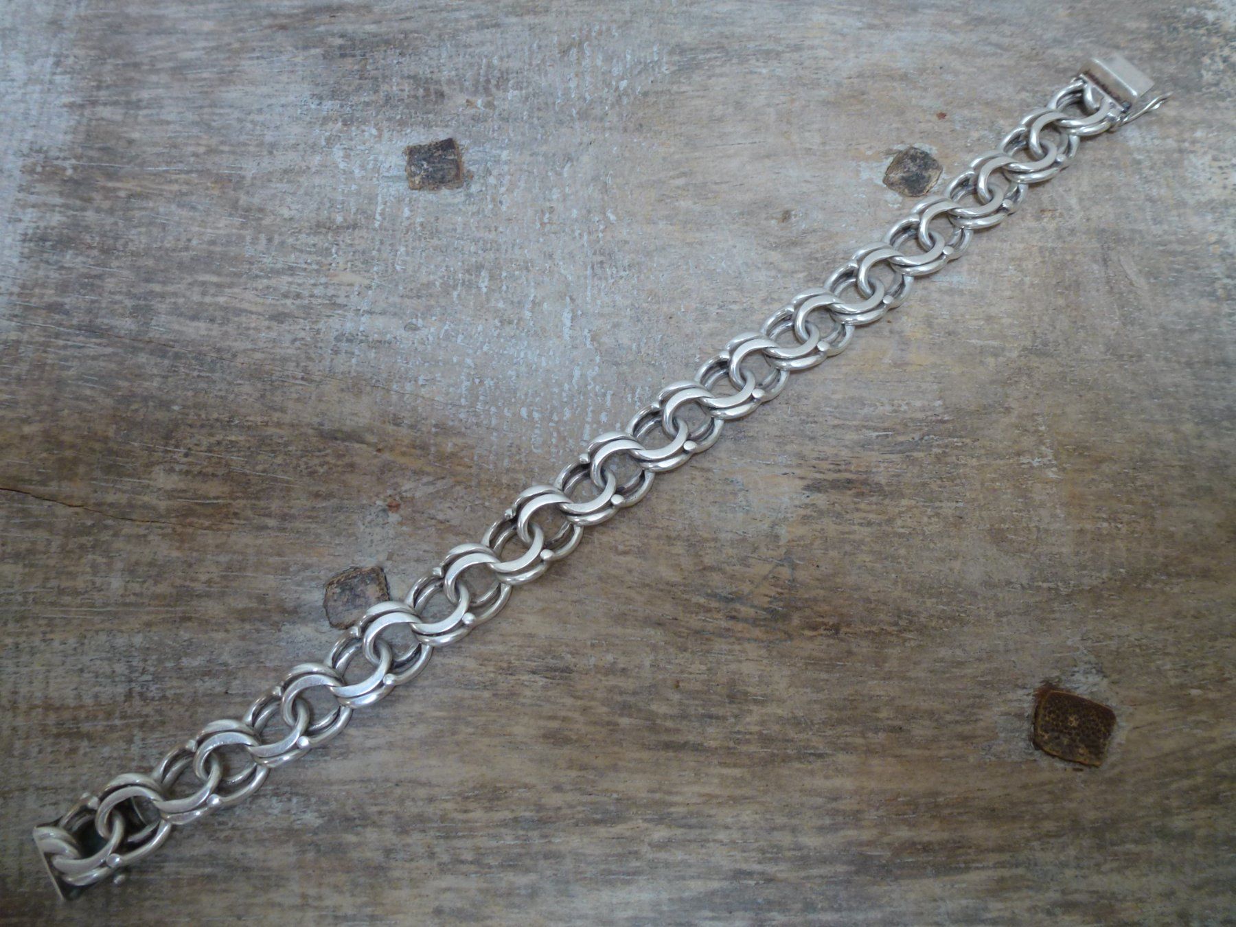 Bracciali & Braccialetti: Art Déco Armband Silber / Dänemark – Usato da Esslingen venduto da FetteSchnecke 3