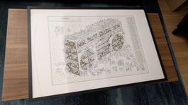 IKEA RIBBA Bilderrahmen Schwarz 61x91 cm (f. Bilder 50x70cm)