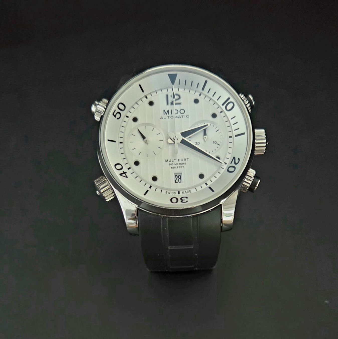 Mido Orologi: Mido Multifort Two-Crown Diver Chronograph - Full Set – Usato da Worben venduto da ant_c87n 4