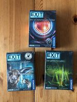 Drei Exit Spiele Originalverpackt