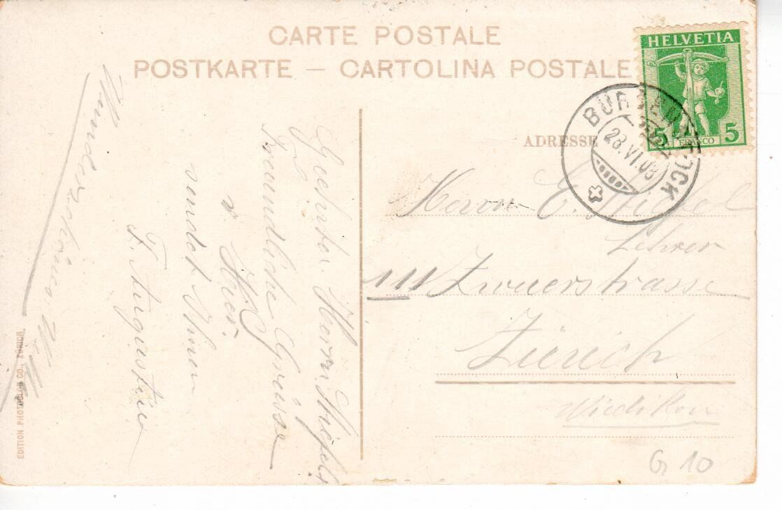 Cartoline postali: Bürgenstock – Usato da Wolhusen venduto da Curver9 1