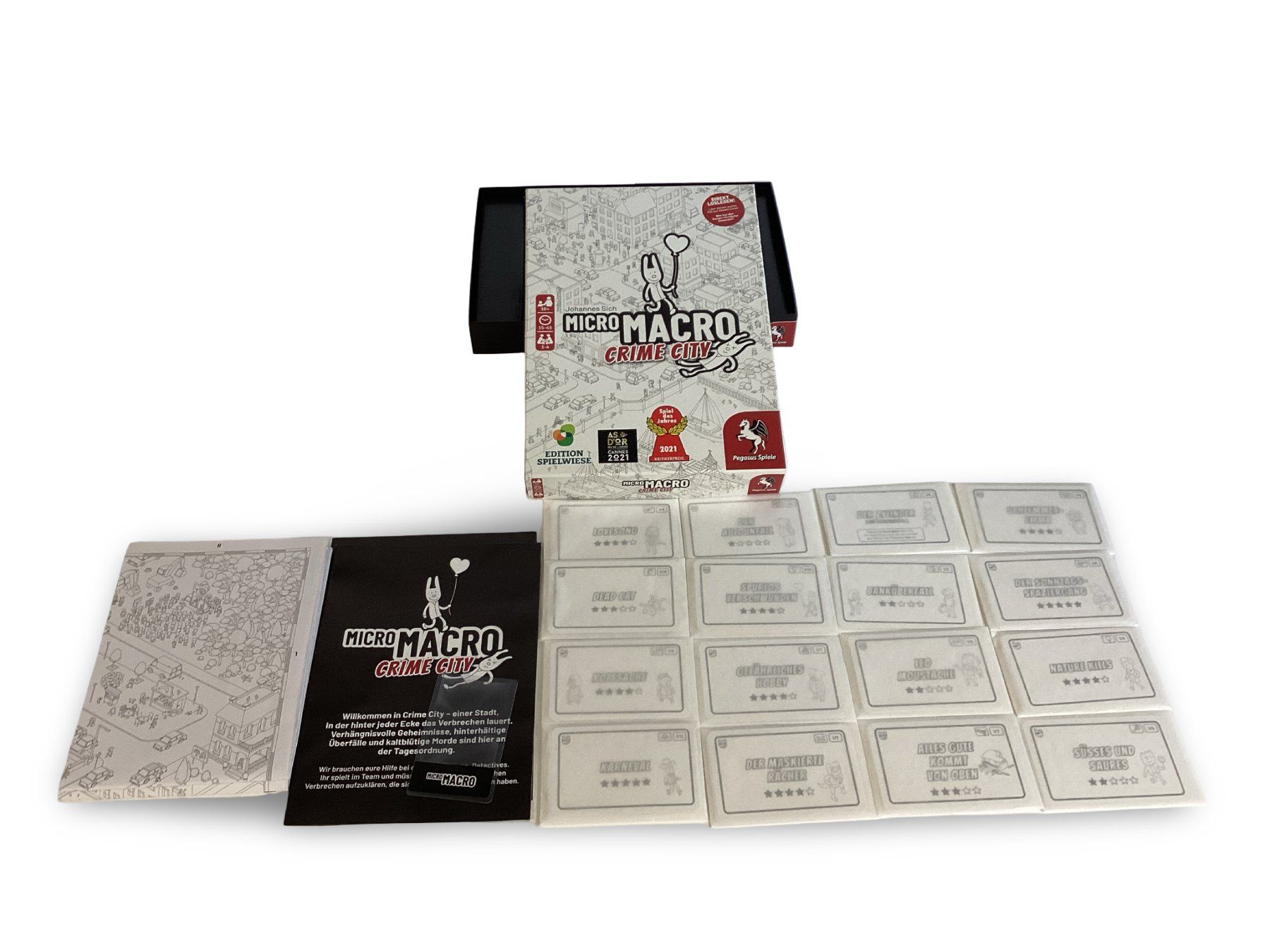 Pegasus Spiele Jeux: MICRO MACRO Crime City – Neuf (Voir description) à Zürich par Restwert_Zuerich 3