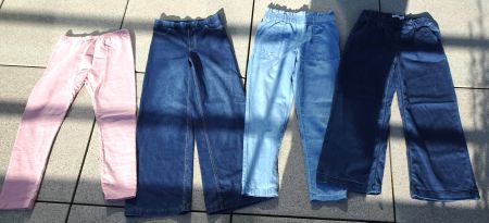 3 Jeans 1 Legging Alana Gr 122 128 blau denim