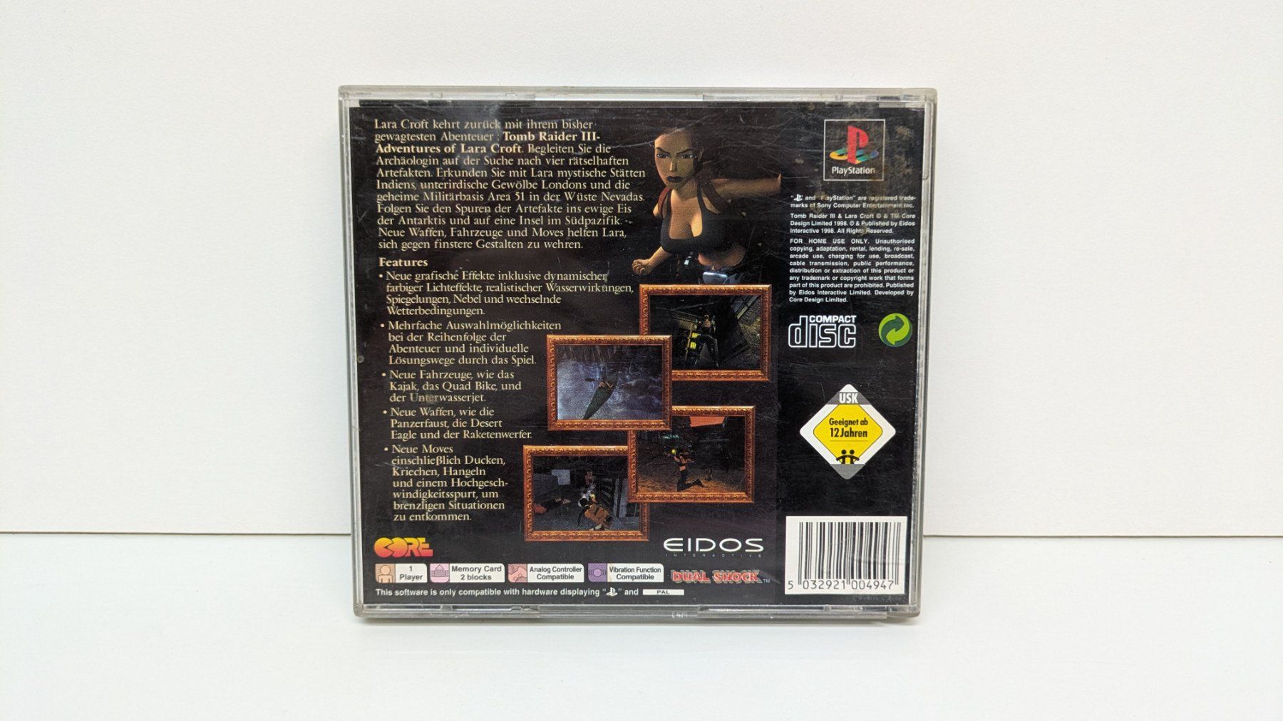 Spiele: Tomb Raider 2 & 3 - PlayStation 1 – Gebraucht aus Menziken von mame18 4