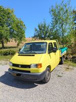 VW T4 Pritsche Doppelkabine gelb gebraucht