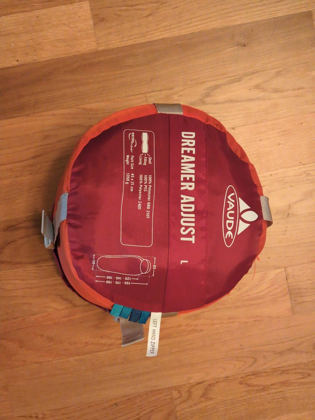 Vaude Schlafsäcke: VAUDE Dreamer Adjust L Schlafsack im Doppelpack – Gebraucht aus Basel von Shoji02 2