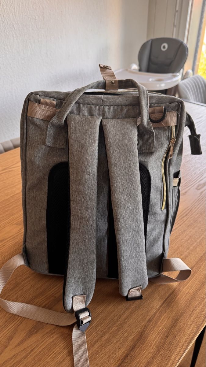 Borse & Zaini: Diaper bag backpack grey good condition – Usato da Thun venduto da bia_56c9 1