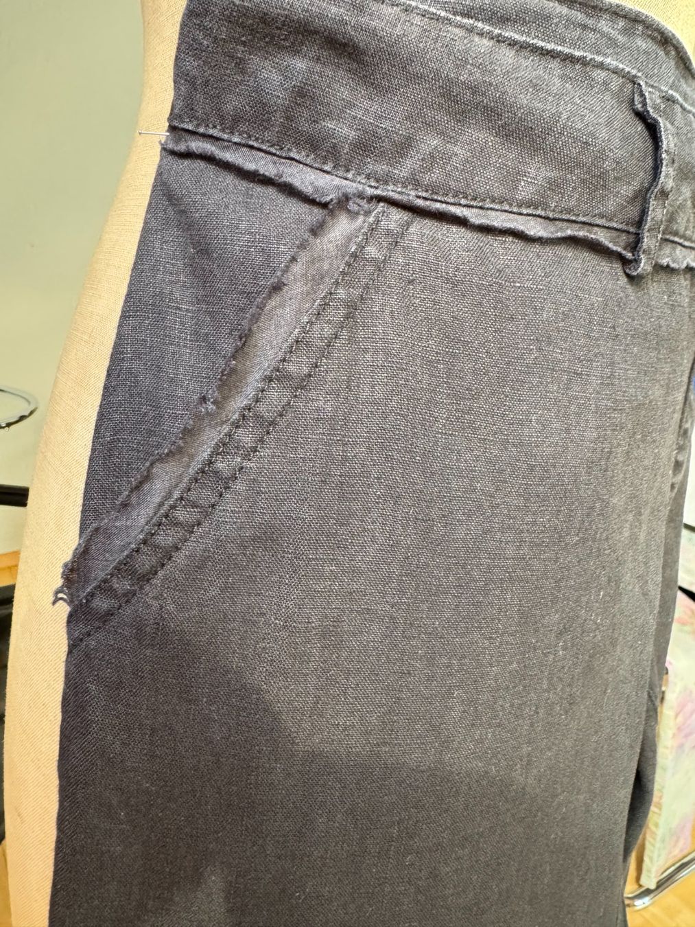 Nile Pantaloni: Schwarze Leinenhose von Nile – Nuovo (secondo la descrizione) da Stäfa venduto da Mofi8712 2