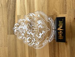 Leuchtendes Harry Potter Hogwarts Wappen