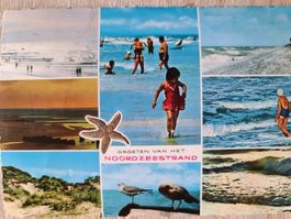 Ansichtskarte Nordseestrand Niederlande
