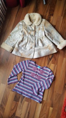 Mayoral Jacke und Pulli Gr. 116 für den Übergang und Winter