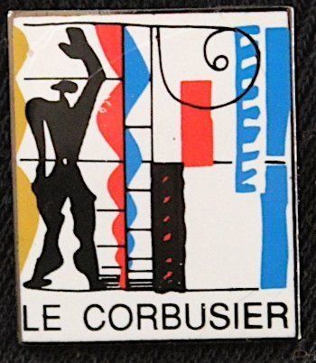 Placchette & Badge: Pin Modulor Design  , Architekt Le Corbusier – Usato da Locarno venduto da madame-tus-sauds 2