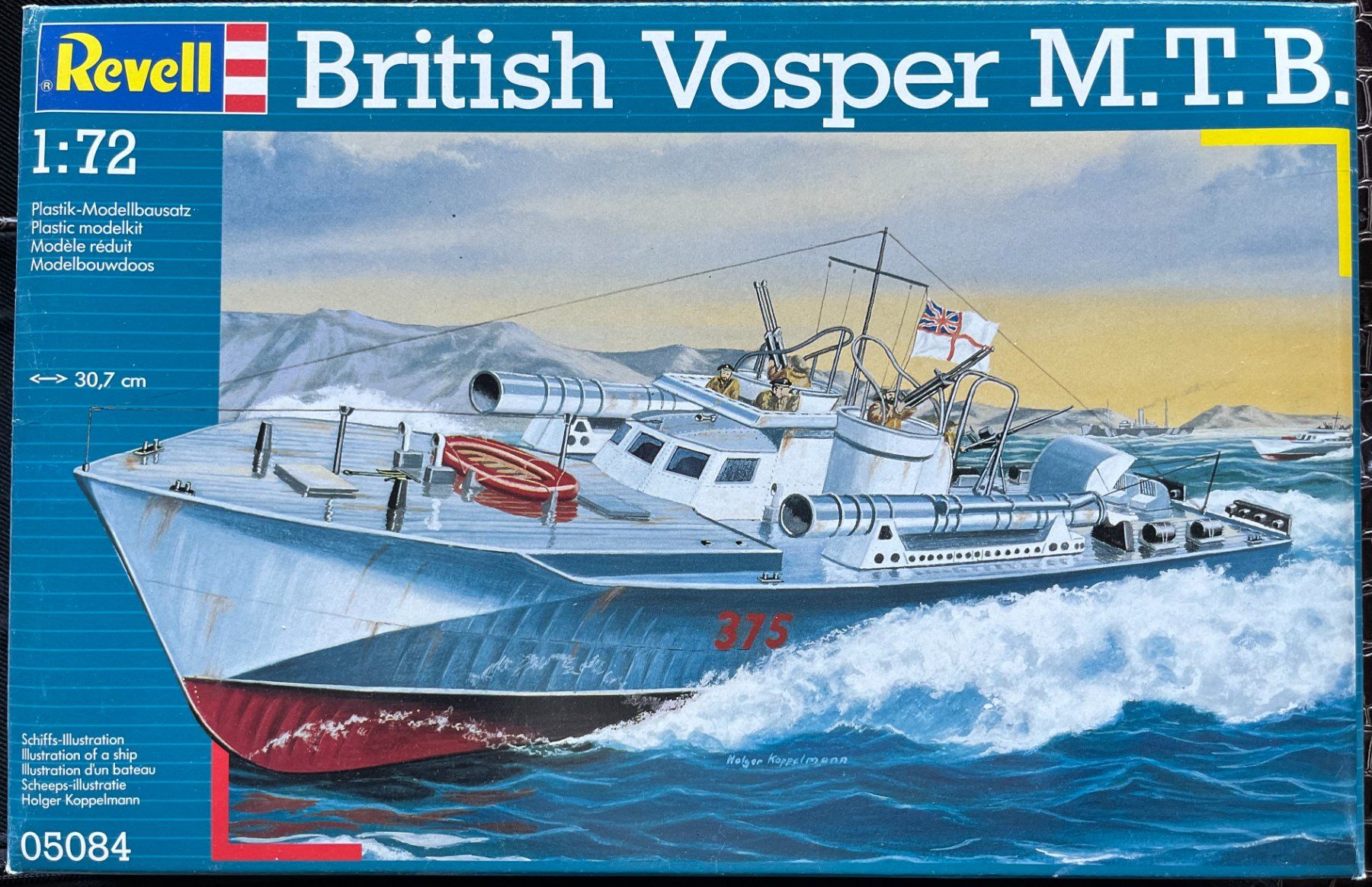 Revell Kit di modellismo & Modellini statici: 1/72  British VOSPER M.T.B.  WW II – Nuovo e nell'imballaggio originale da Küsnacht ZH venduto da Koluk
