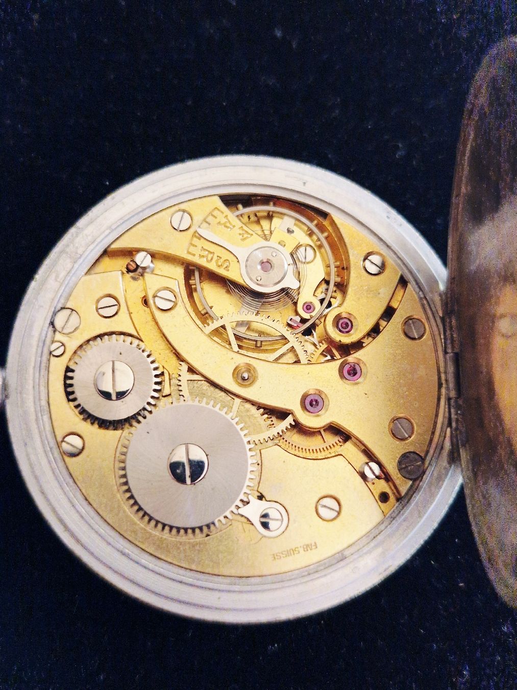 Orologi: Montre de poche ancienne "Chronomètre Vabo" – Usato da Undervelier venduto da Tufitufi7 1