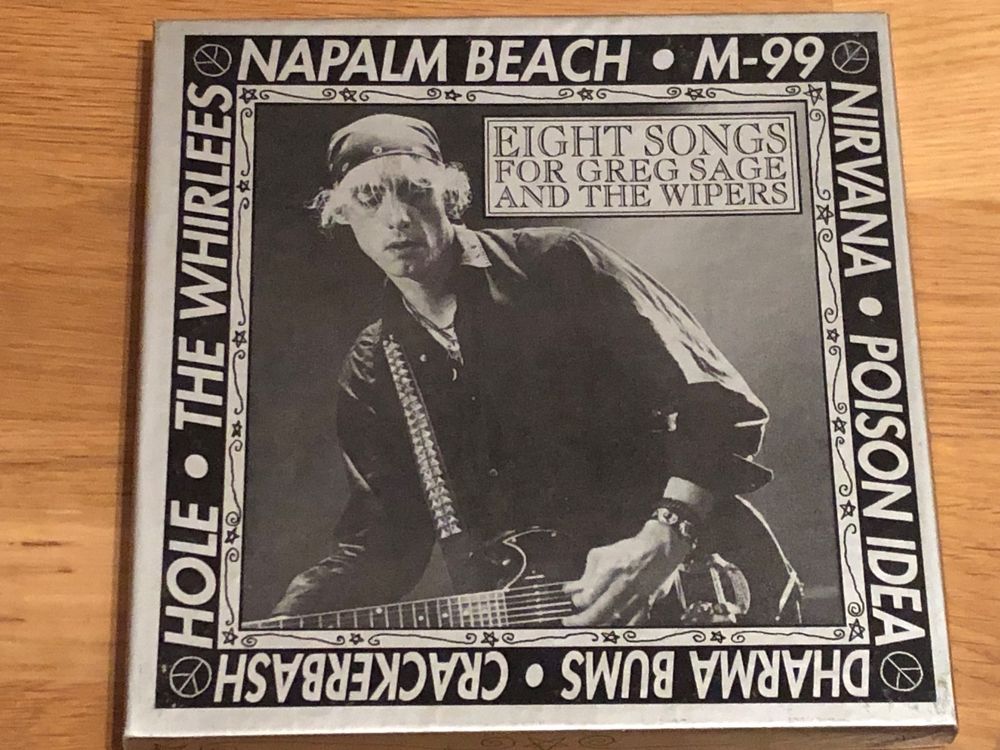 Eight Songs For Greg Sage And The Wipers. 4 x 7“ farbig lim. Kaufen