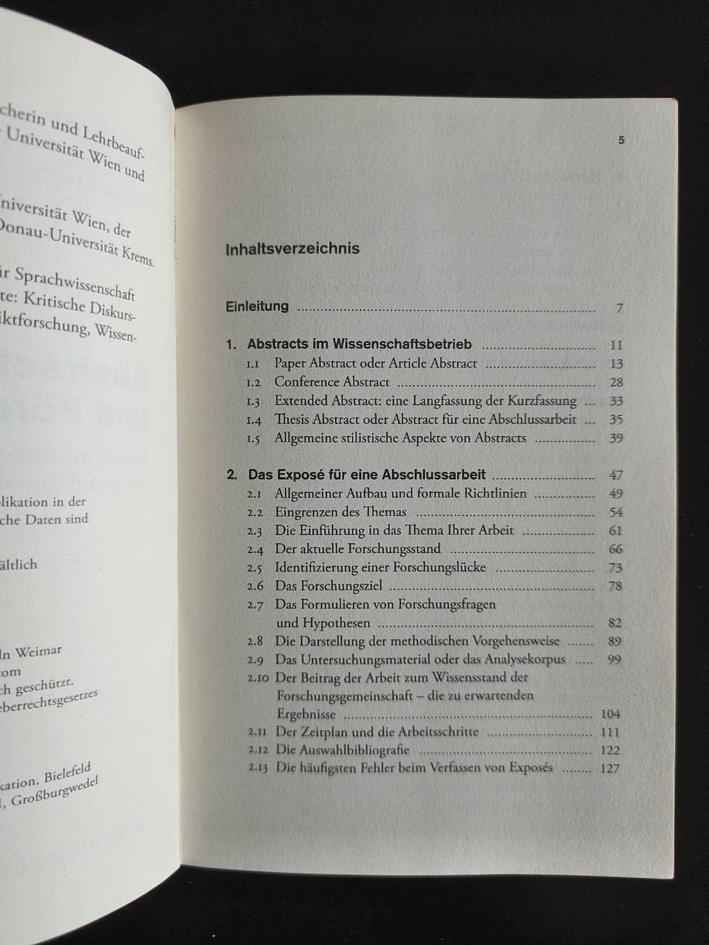 Libri: Buch: Abstract, Exposé und Förderantrag – Usato da Zürich venduto da Anni_Z 1