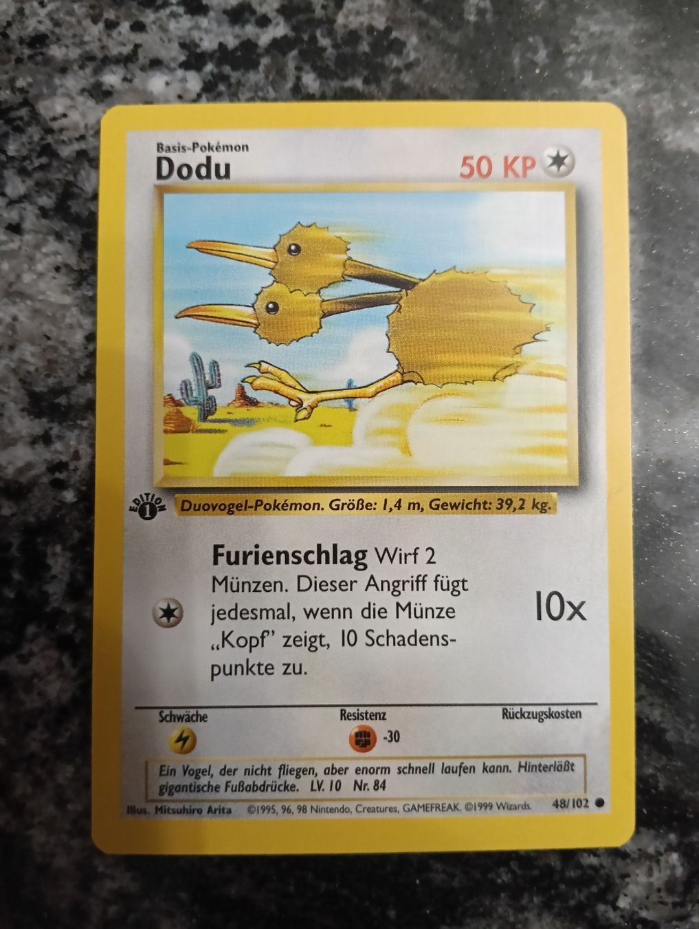 Pokémon Carte collezionabili: Base set  Dodu  1. Edition, Top Zustand  – Usato da LEUZIGEN venduto da mic_sdh5