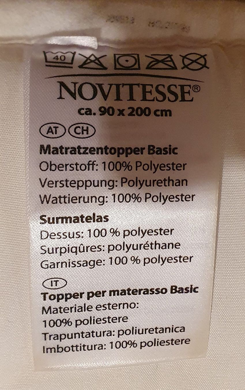 Materassi: Matratzen-Topper, 90 x 200 cm – Usato da Rüderswil venduto da Myvolvo 1