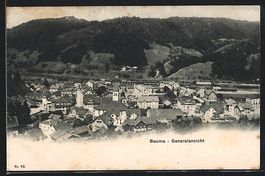 Bauma, Gesamtansicht aus der Vogelschau
