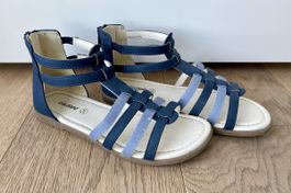 Riemchen-Sandalen blau Gr. 34