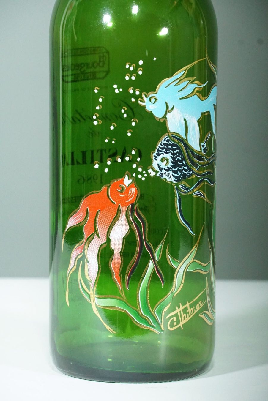 Vasen & Gefässe: dekorative 1,5 Liter Flasche als Vase – Gebraucht aus Meggen von Brockitare 1