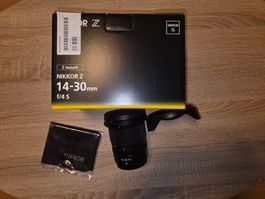 NIKKOR Z 14-30mm f/4 S inkl. OVP